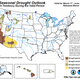 Drought outlook map / NOAA